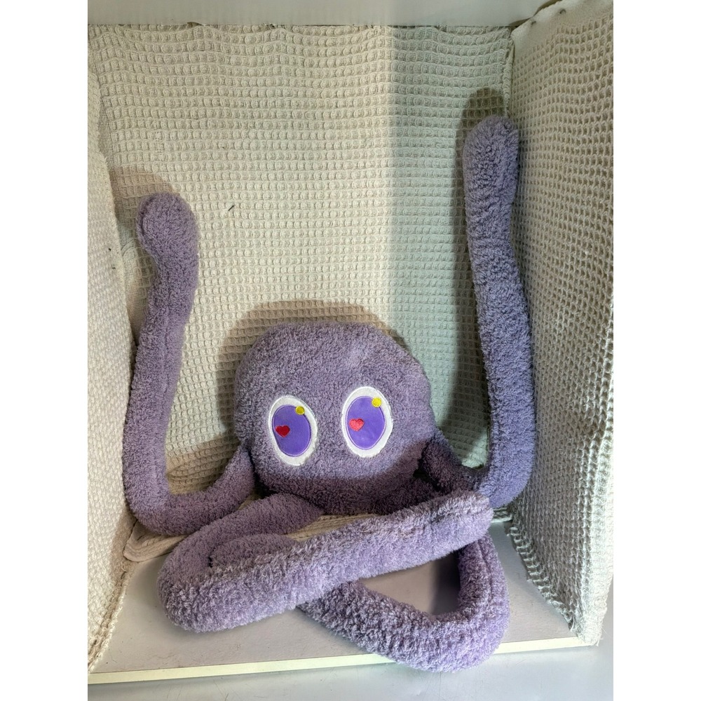 Kawaii Unisex Unbranded Long Limb Octopus Plush OS Purple
